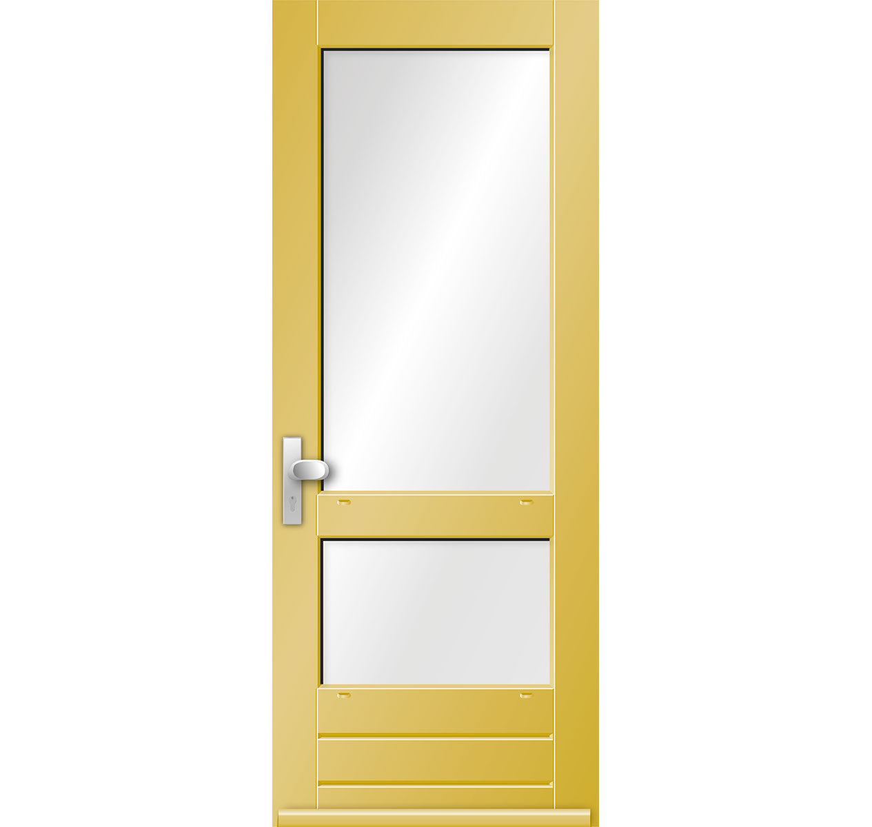 Model 2618N Hardhouten Voordeur