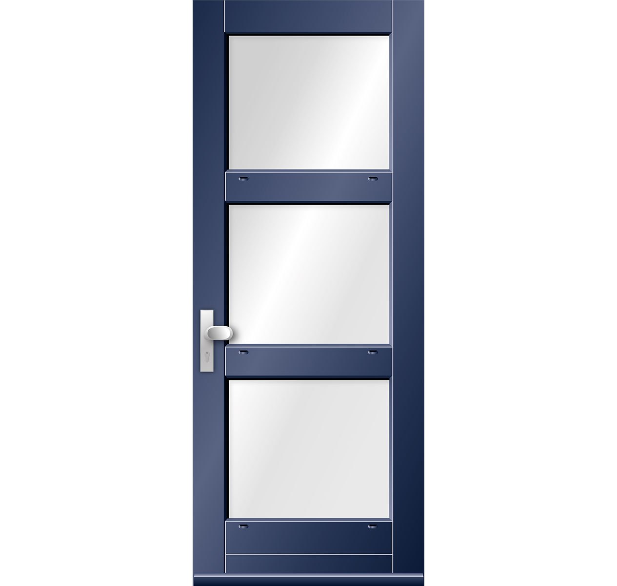Model 2624LX Hardhouten Voordeur