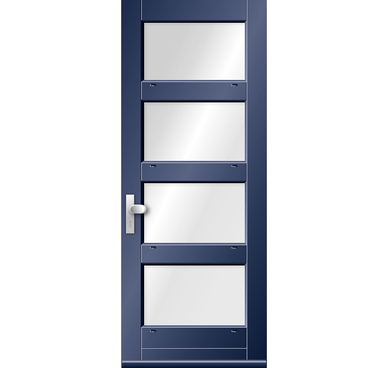 Model 2626LX Hardhouten Voordeur