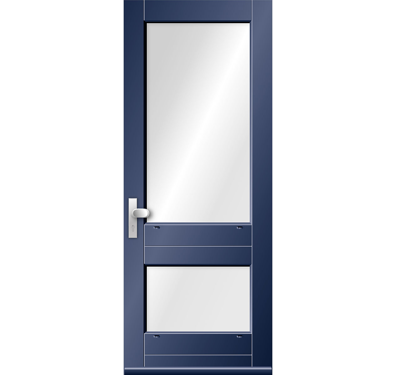 Model 2628LX Hardhouten Voordeur