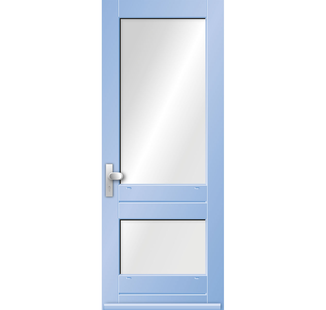 Model 2628N Hardhouten Voordeur