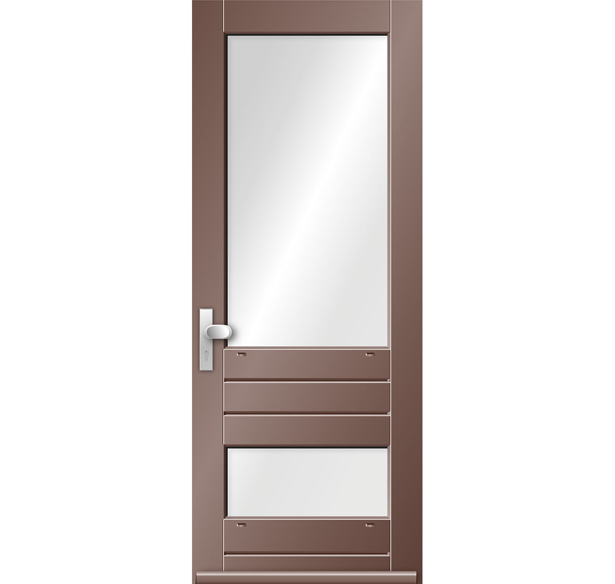 Model 2632N Hardhouten Voordeur