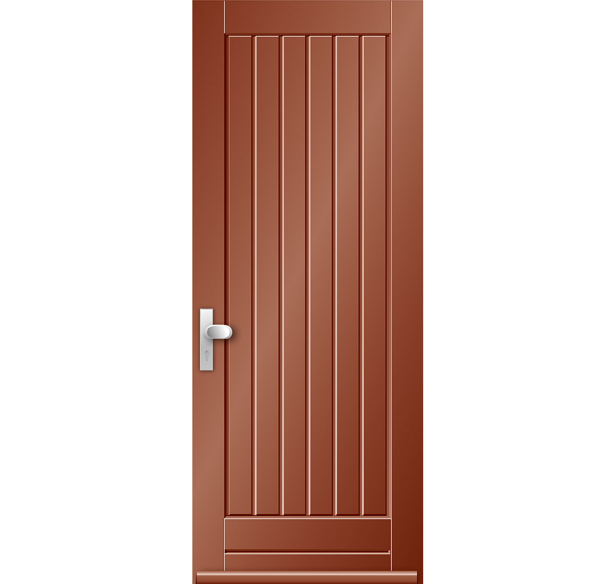 Model 6613N Hardhouten Voordeur