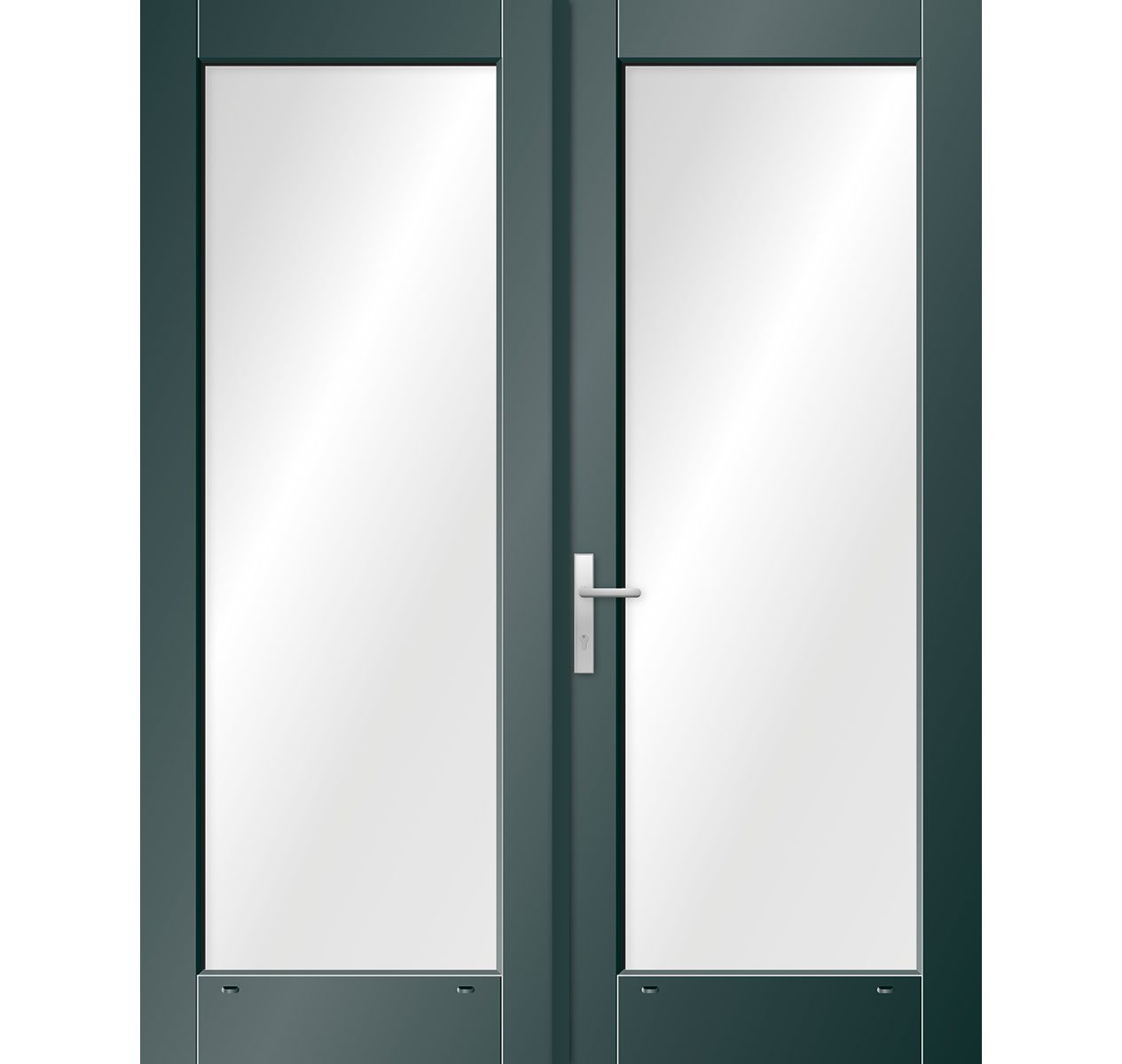 Model 7619N Hardhouten Tuindeurstel