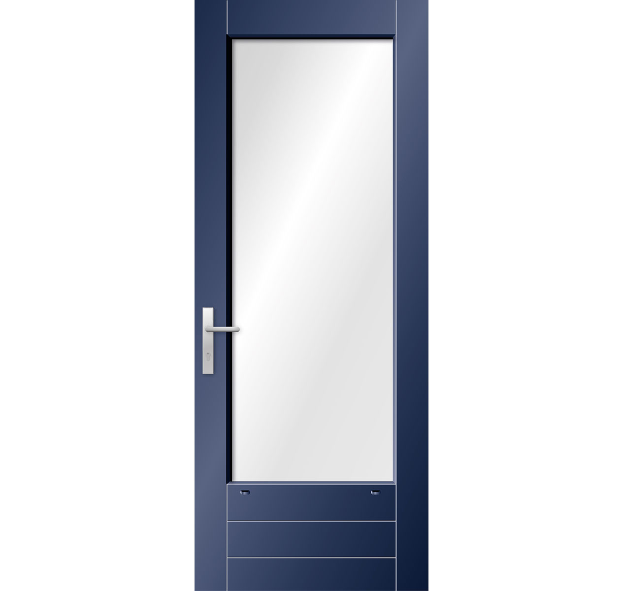 Model 7640LX Hardhouten Achterdeur
