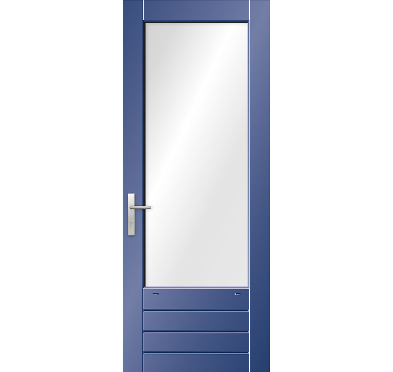 Model 7654N Hardhouten Achterdeur