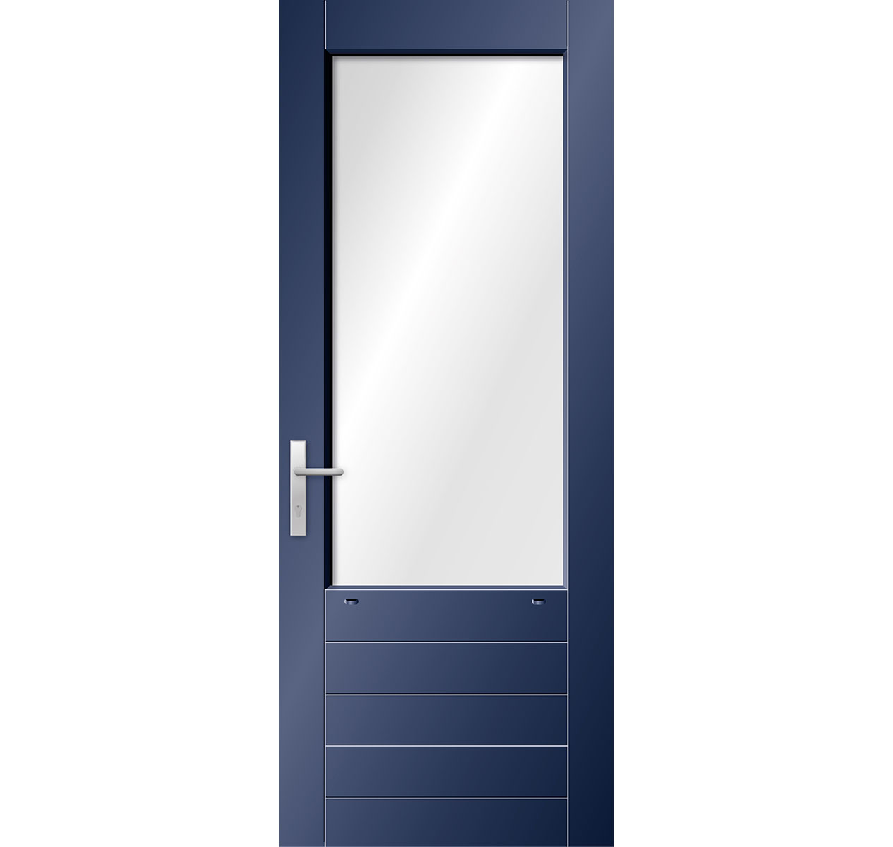 Model 7666LX Hardhouten Achterdeur