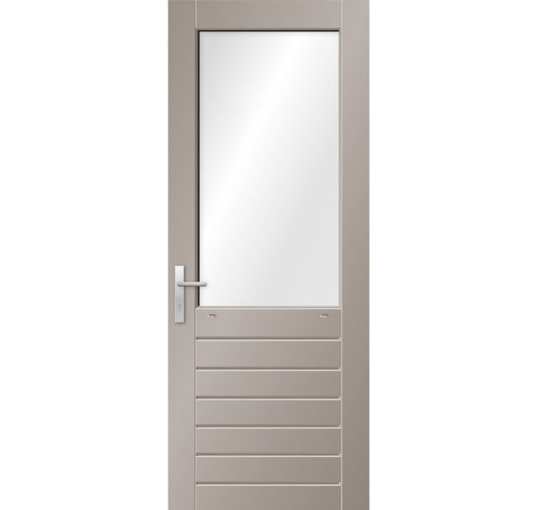 Model 7695N Hardhouten Achterdeur