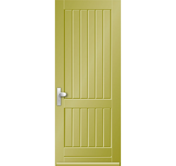Model 9613N Hardhouten Voordeur