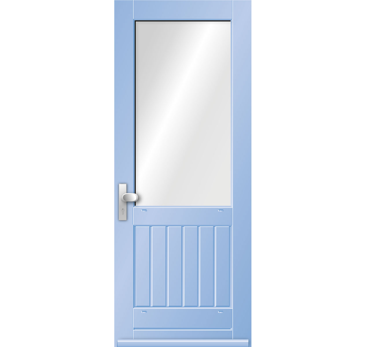 Model 9619N Hardhouten Voordeur