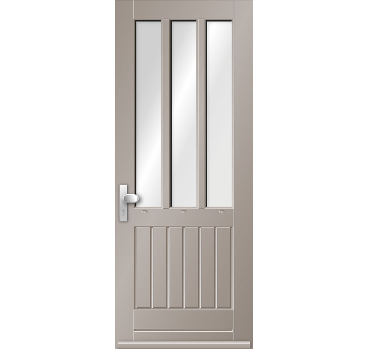 Model 9621N Hardhouten Voordeur