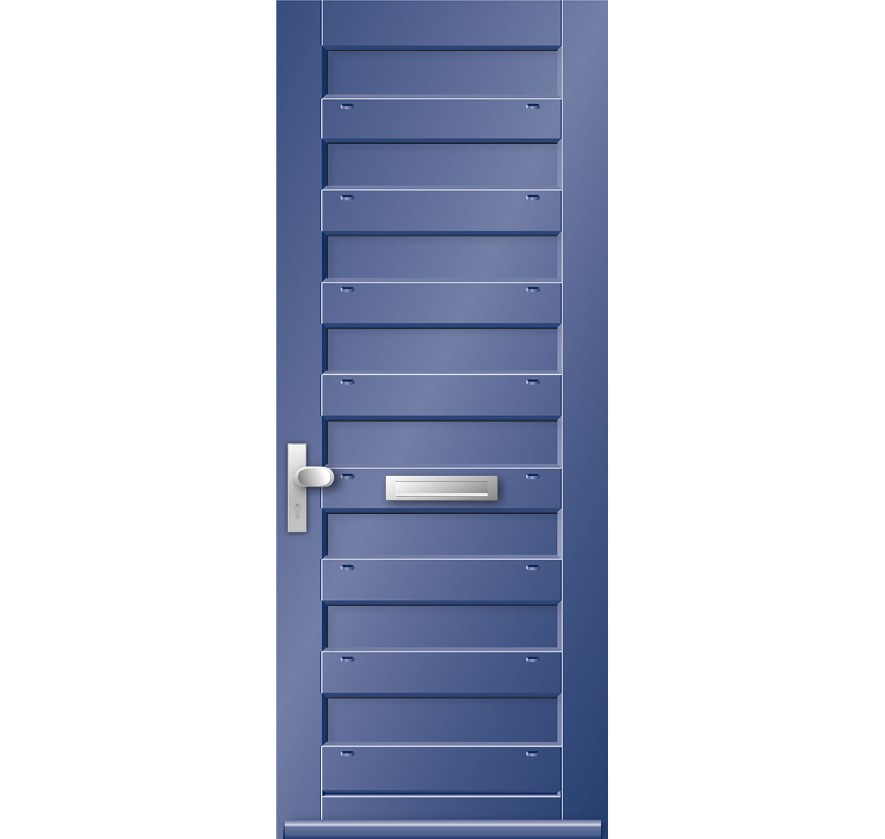 Model 9630N Hardhouten Voordeur