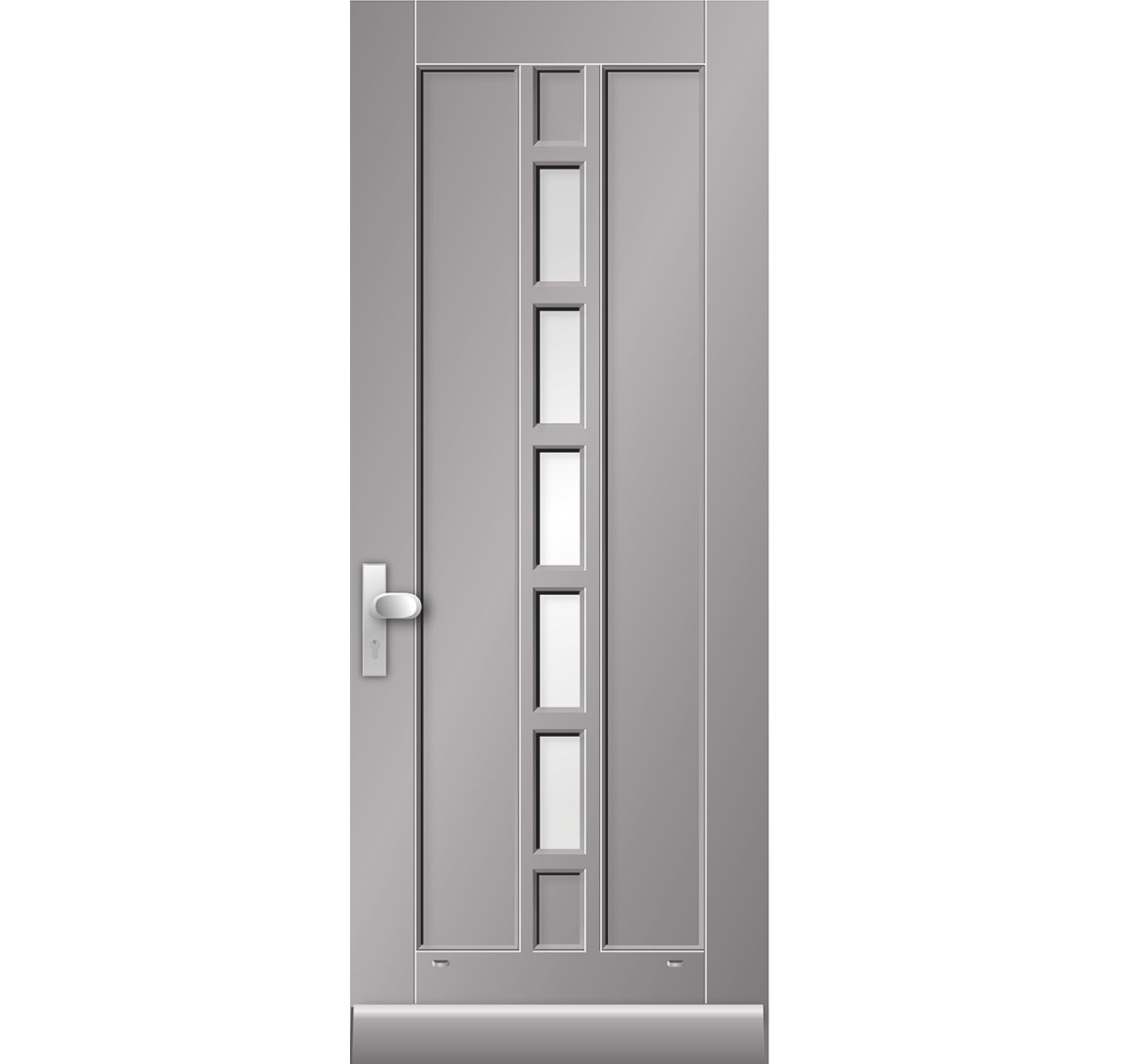 Model 9632N Hardhouten Voordeur