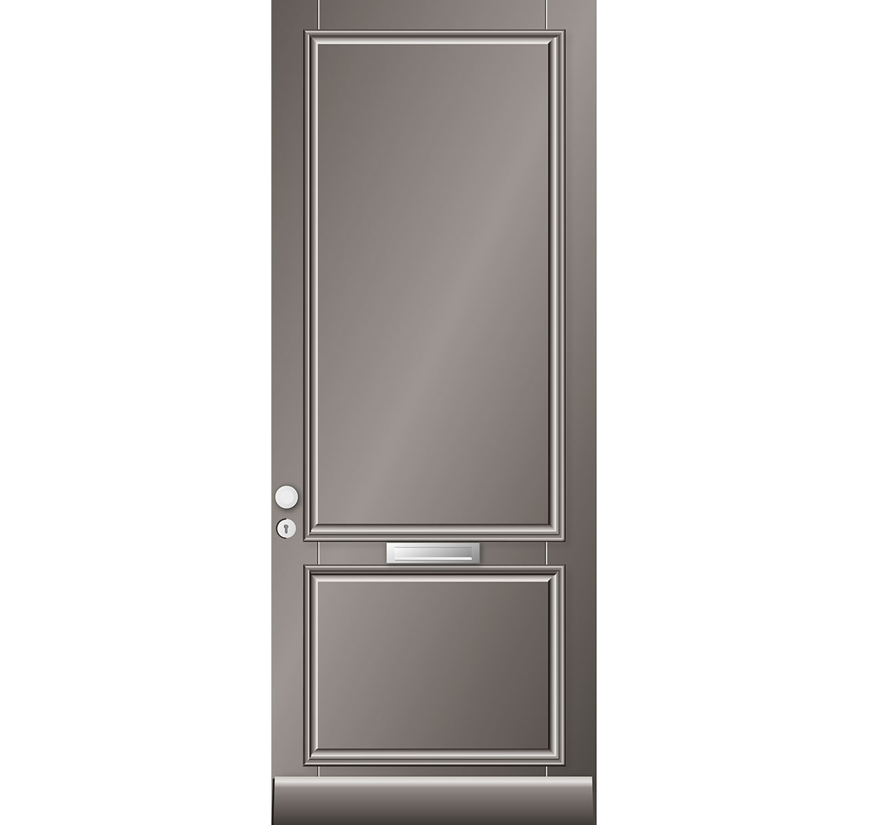 Model 9638N Hardhouten Voordeur