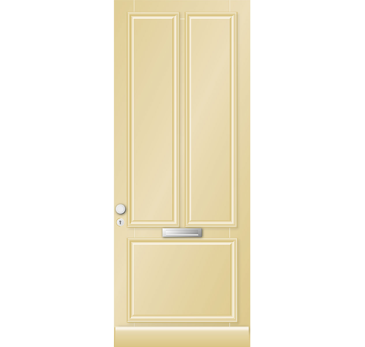 Model 9639N Hardhouten Voordeur