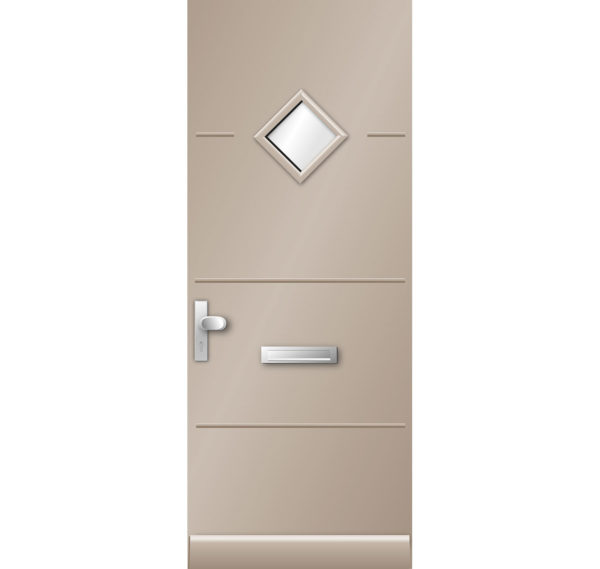 Model 9801N Geïsoleerde Voordeur