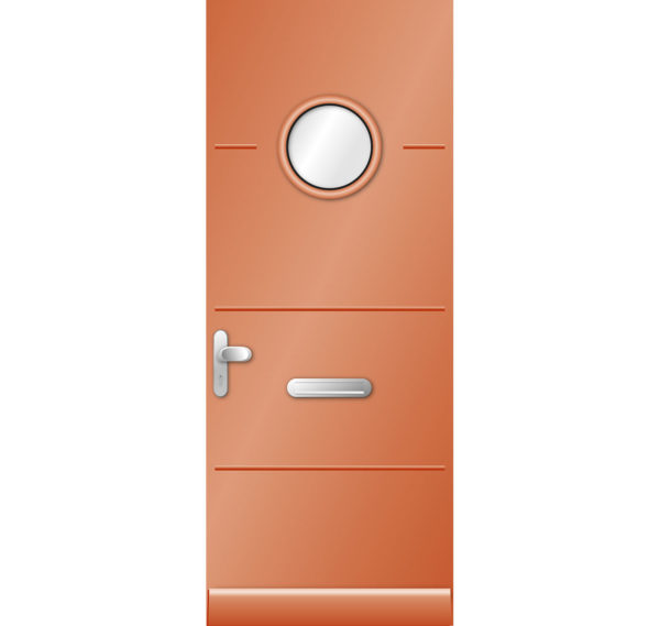 Model 9807N Geïsoleerde Voordeur