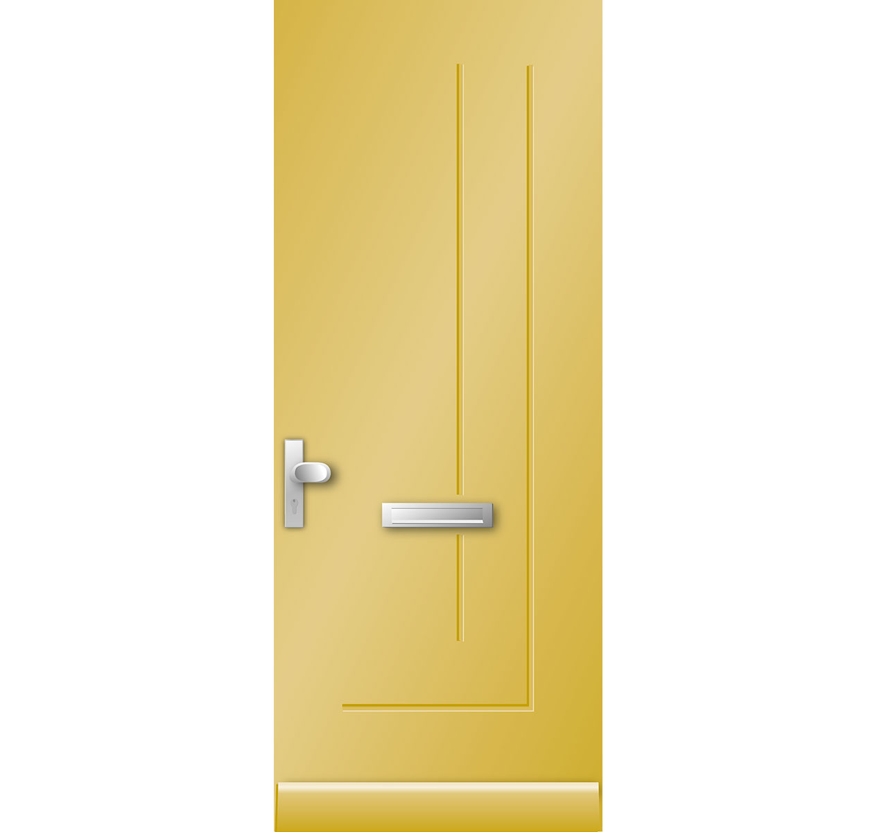 Model 9816N Geïsoleerde Voordeur