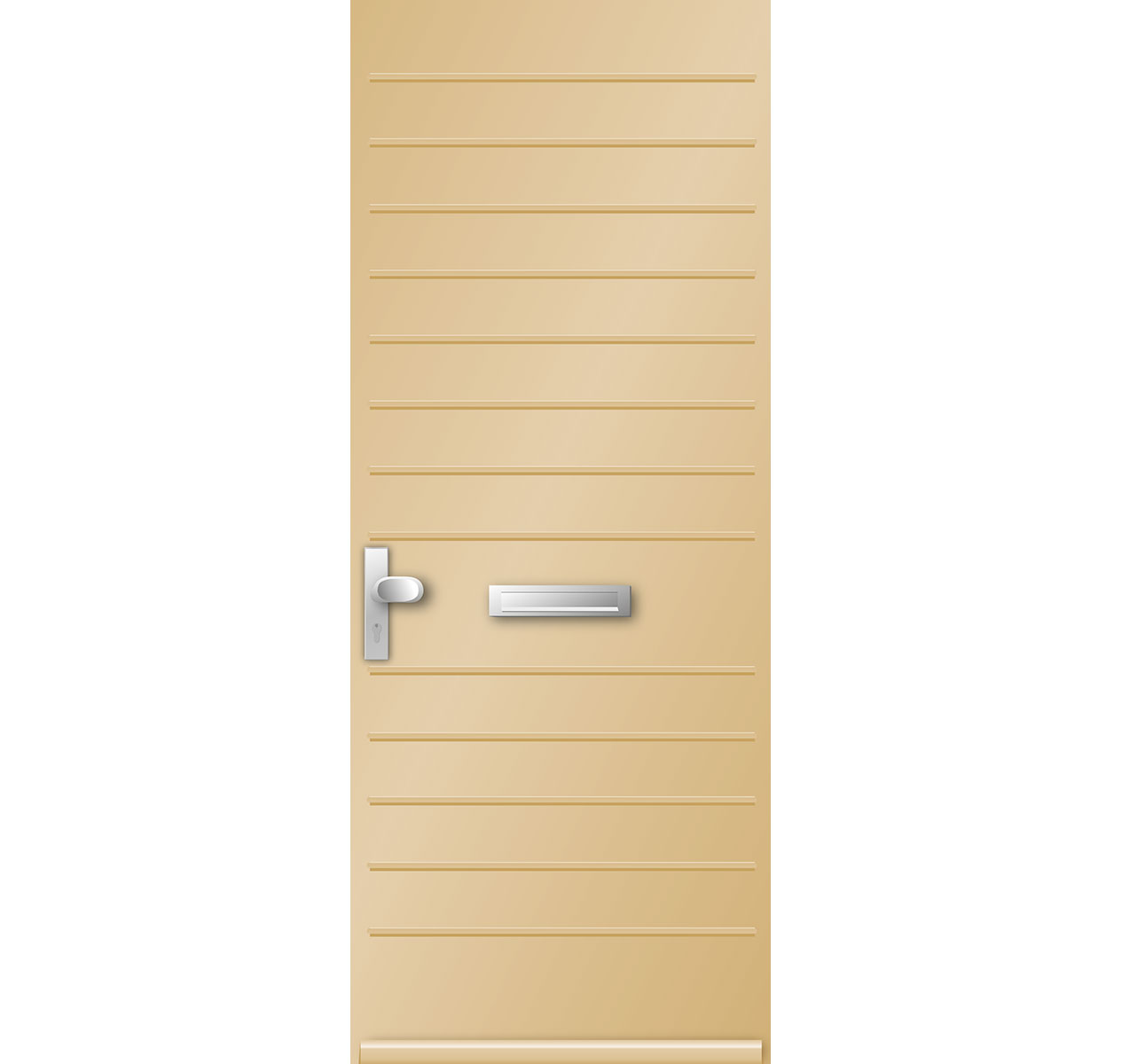 Model 9847N Geïsoleerde Voordeur